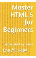 Master HTML 5 for Beginners