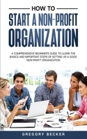 How to Start a Non-Profit Organization