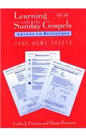 Learning with Sunday Gospels Worksheets: Part I: Advent to Pentecost