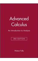 Advanced Calculus