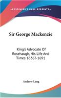 Sir George Mackenzie