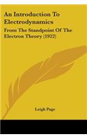 Introduction To Electrodynamics