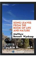 SONG LEAVES FROM THE BOOK OF LIFE AND NA