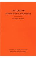 Lectures on Differential Equations. (Am-14), Volume 14