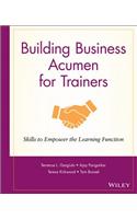 Building Business Acumen for Trainers