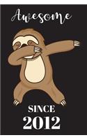 7th Birthday Dabbing Sloth