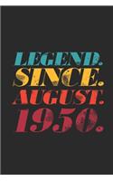 Legend Since August 1950