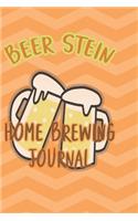 Beer Stein Home Brewing Journal