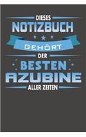 Dieses Notizbuch Gehört Der Besten Azubine Aller Zeiten