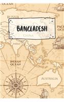 Bangladesh: Ruled Travel Diary Notebook or Journey Journal - Lined Trip Pocketbook for Men and Women with Lines