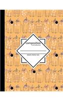 Composition Notebook Graph Paper 5x5