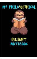 My Philoslothical Delight Notebook