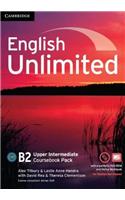 English Unlimited Upper Intermediate Coursebook with e-Portfolio and Online Workbook Pack