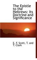 The Epistle to the Hebrews