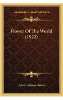 Flower of the World (1922)