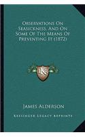 Observations On Seasickness, And On Some Of The Means Of Preventing It (1872)