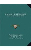 A Manchu Grammar