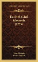 Das Hohe Lied Salomonis (1735)