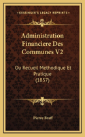 Administration Financiere Des Communes V2