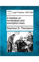treatise on homestead and exemption laws.