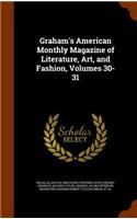 Graham's American Monthly Magazine of Literature, Art, and Fashion, Volumes 30-31