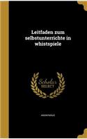Leitfaden Zum Selbstunterrichte in Whistspiele