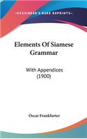 Elements of Siamese Grammar