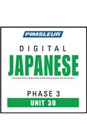 Pimsleur Japanese Level 3 Lesson 30 MP3