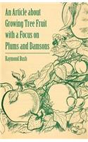 Article about Growing Tree Fruit with a Focus on Plums and Damsons