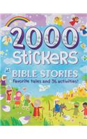 2000 Stickers Bible Stories: Favorite Tales and 36 Activities!
