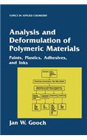 Analysis and Deformulation of Polymeric Materials