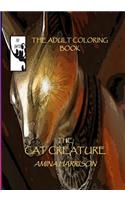 The Cat Creature-the Adult Coloring Book