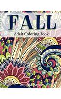 Fall Adult Coloring Book