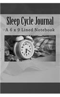 Sleep Cycle Journal: A 6 x 9 Lined Notebook