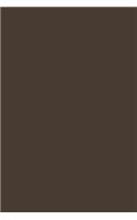 Journal Dark Taupe Color Simple Plain Taupe