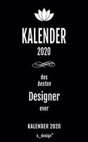 Kalender 2020 für Designer