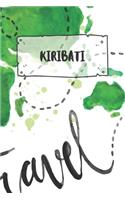 Kiribati: Ruled Travel Diary Notebook or Journey Journal - Lined Trip Pocketbook for Men and Women with Lines