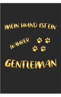 Mein Hund ist ein wahrer Gentleman
