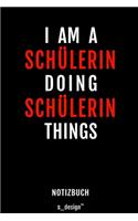 Notizbuch für Schülerin