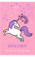 Unicorn Journal & Activity Book