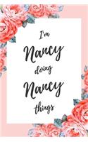 I'm Nancy Doing Nancy Things