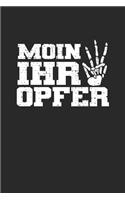 Moin: Notebook A5 for North German and North German Lovers I A5 (6x9 inch.) I Gift I 120 Pages I Checked