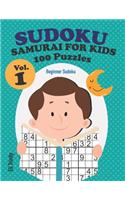 Sudoku Samurai for Kids 100 Puzzles Vol.1