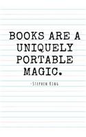 Books are Uniquely Portable Magic: Journal
