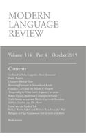Modern Language Review (114