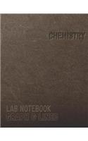 Chemistry Lab Notebook Graph & Lined