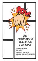 DIY Comic Book Notebook for Kids