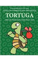 Libro de pintar para niños de 4-5 años (Tortuga)