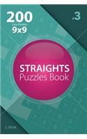 Straights - 200 Easy Puzzles 9x9 (Volume 3)