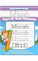 Micah Letter Tracing for Kids Trace my Name Workbook